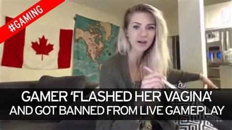 evaanna nude|Gamer girl banned from Twitch after 'flashing her vagina' during .